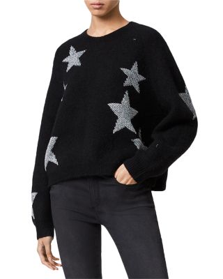 star print sweatshirt