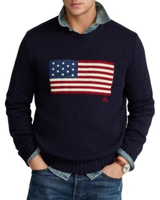 Kviksølv Stoop Advent Polo Ralph Lauren Iconic Flag Sweater | Bloomingdale's