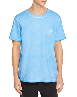 Helmut Lang Logo Graphic Garment Dyed Tee - 100% Exclusive