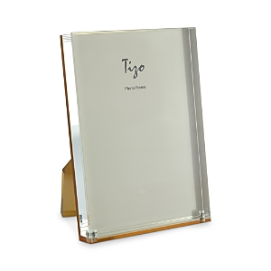 Tizo Lucite Easel Back 8 X 10 Picture Frame In Gold
