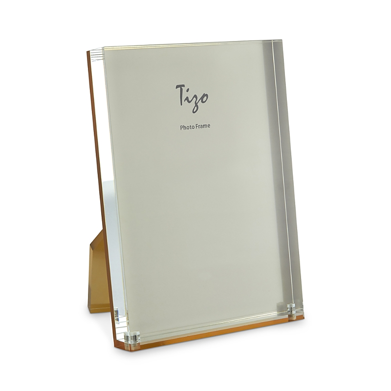 Tizo Lucite Easel Back 8 X 10 Picture Frame In Gold