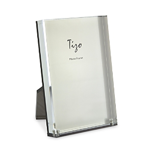Tizo Lucite Easel Back 8 X 10 Picture Frame In Silver
