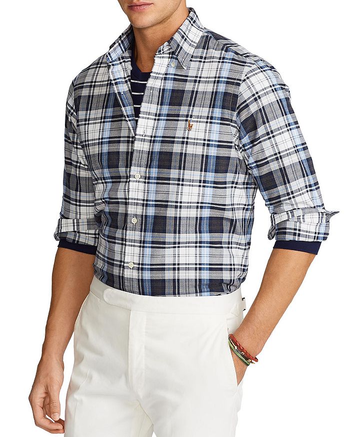 Polo Ralph Lauren Classic Fit Plaid Button Down Shirt | Bloomingdale's