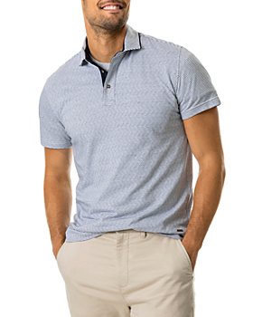Rodd & Gunn - Big River Slim Fit Jacquard Stripe Polo Shirt