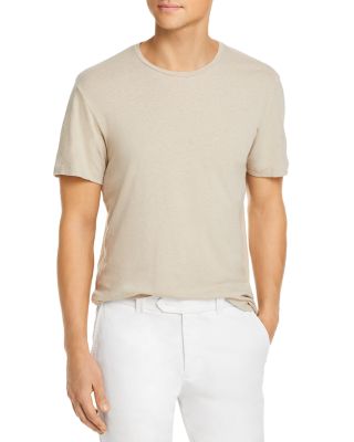 THE MEN'S STORE AT BLOOMINGDALE'S THE MEN'S STORE AT BLOOMINGDALE'S LINEN COTTON TEE - 100% EXCLUSIVE