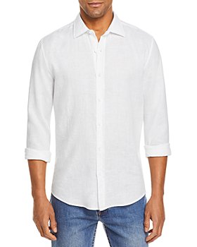 Dress shirt Mens linen shirt White shirt Men's Linen Shirt Linen T-Shirt Wedding linen shirt shirt 100% Cotton Flame Linen Fabric