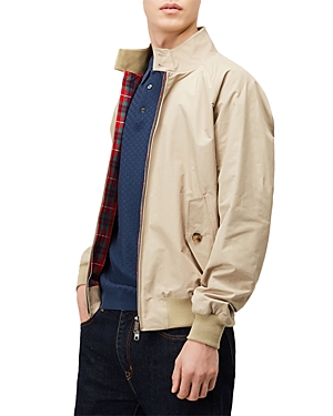 Baracuta Technical Fabric Jacket In Natural