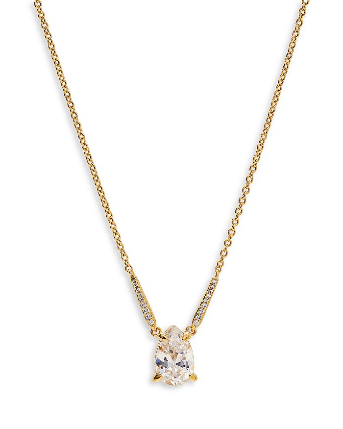 Nadri cubic zirconia pendant necklace top