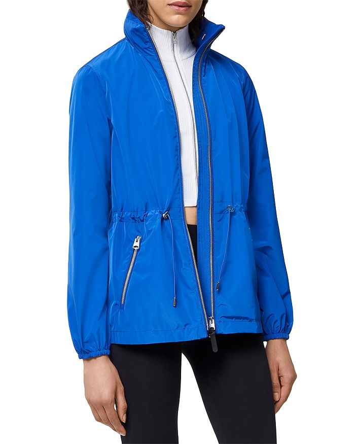 Mackage Bonnie Rain Coat In Blue