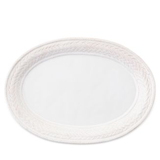 Juliska Le Panier Whitewash  17" Platter