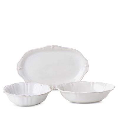 Juliska - Berry & Thread Whitewash 3 Piece Serving Bundle