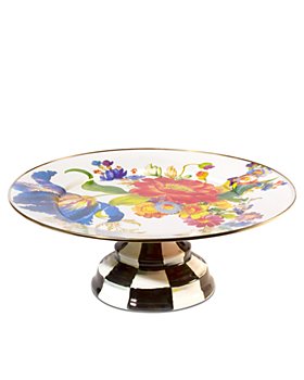 Mackenzie-Childs - Flower Market Pedestal Platter