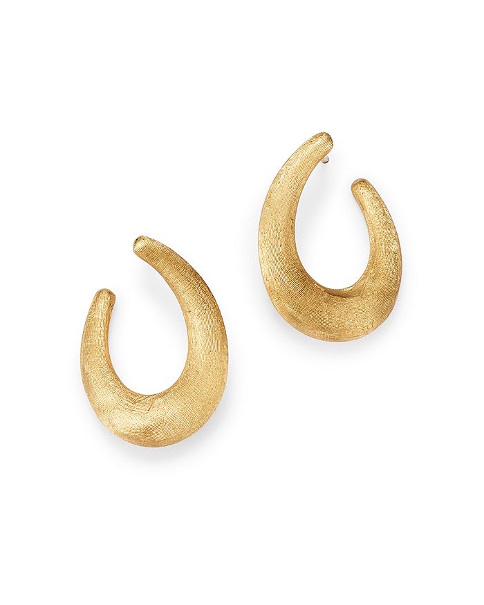 MARCO BICEGO 18K YELLOW GOLD LUCIA SMALL HOOP EARRINGS,OB1725 Y