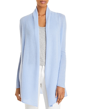 C By Bloomingdale's Cashmere Open-front Cardigan - 100% Exclusive In Powder Blue