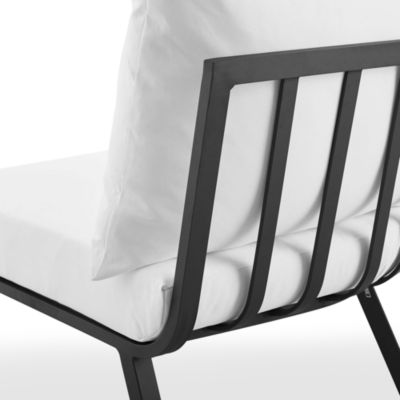  Riverside Outdoor Patio Aluminum Corner Chair