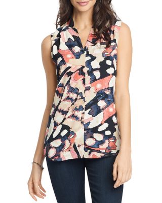 NIC and ZOE - All Flutter Sleeveless Top