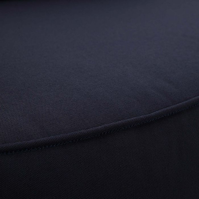 Modway Marina Outdoor Patio Teak Armchair In Natural Navy