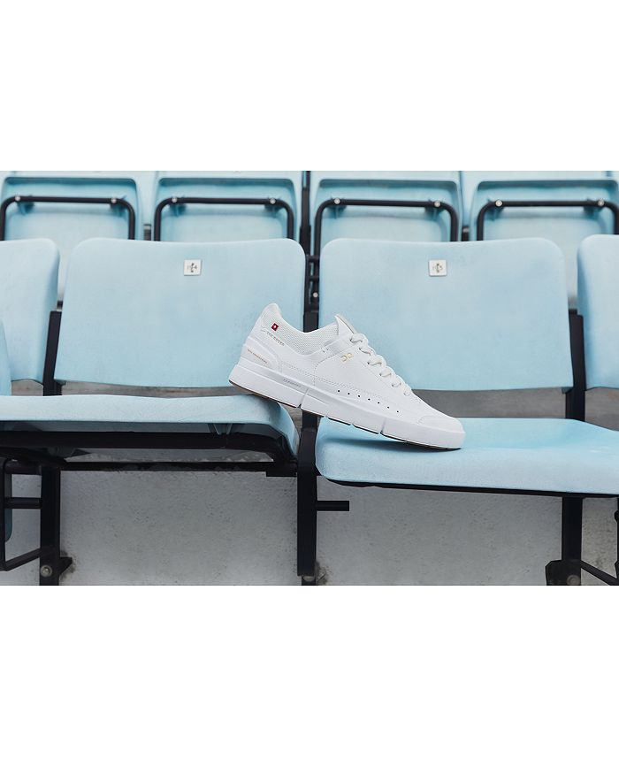 Shop On Women's The Roger Advantage Lace Up Sneakers In All White