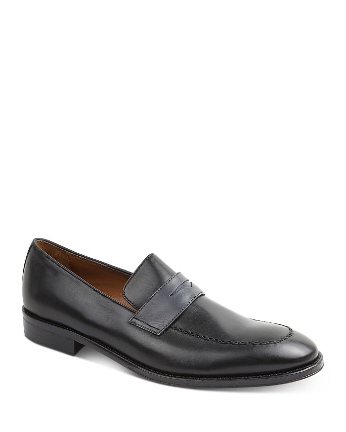 Bruno Magli Men's Arezzo Burnished Leather Penny Loafers | Bloomingdale's