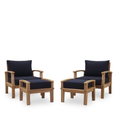  Marina Outdoor Patio Teak, Set of 4