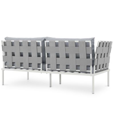 Harmony Outdoor Patio Aluminum Loveseat