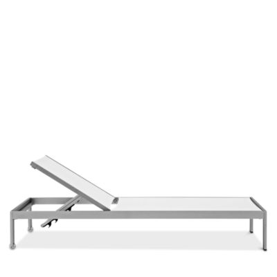 Shore Outdoor Patio Aluminum Mesh Chaise