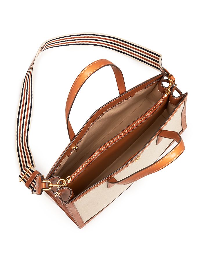 TORY BURCH WALKER LARGE CANVAS SATCHEL