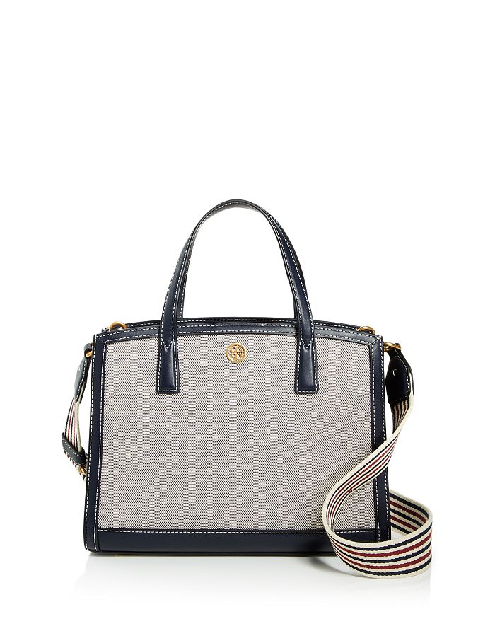 TORY BURCH Canvases WALKER SMALL CANVAS SATCHEL