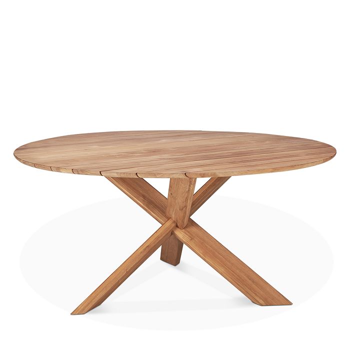 Ethnicraft Teak Circle Outdoor Dining Table Collection Bloomingdale's