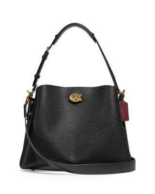 coach pebbled convertible crossbody