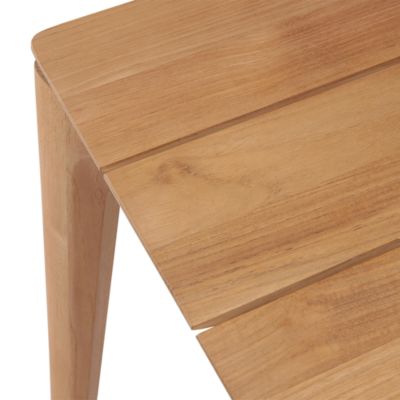 Teak Bok Outdoor Dining Table, Medium - 98&amp;quot;