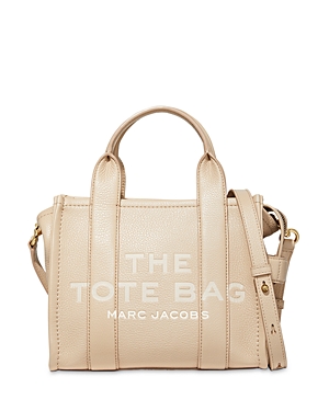 Marc Jacobs The Mini Leather Tote Bag In Twine