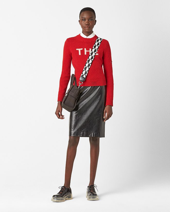 Marc jacobs checkered webbing strap clearance