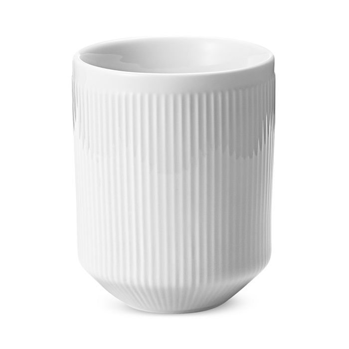 Shop Georg Jensen Bernadotte Thermal Mug, Set Of 2 In White