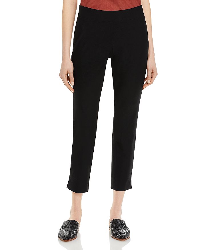 EILEEN FISHER SLIM FIT CROPPED PANTS,S1TK-P0162M