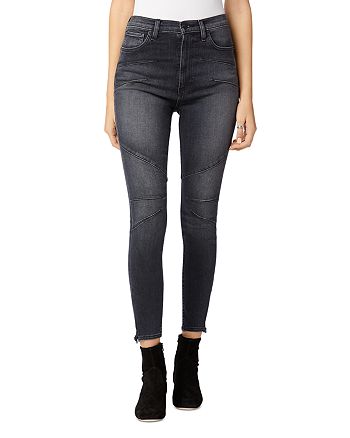 Hudson - Centerfold Extreme High Rise Super Skinny Jeans in Ghosts