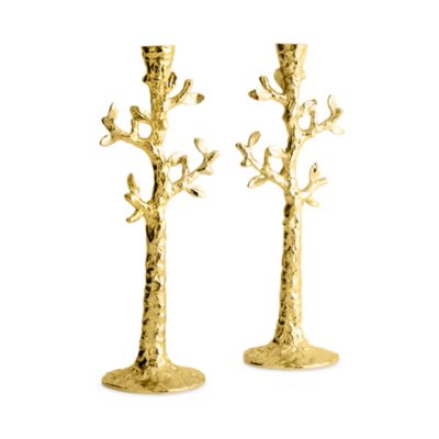 Tree of Life Candle Holders, Set of 2