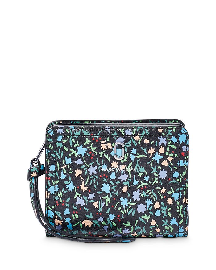 MARC JACOBS The Softshot Mini Ditsy Floral Compact Wallet | Bloomingdale's