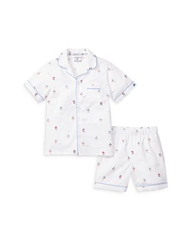 Petite Plume - Unisex Classic Sleep Shorts Set - Baby, Little Kid, Big Kid