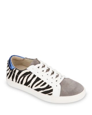 Animal Print Lace Up Sneakers 