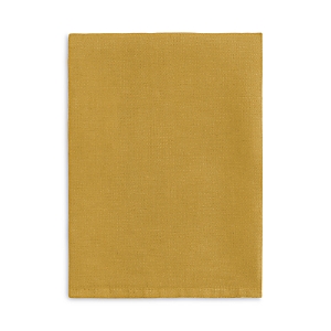 L'objet Linen Sateen Napkins, Set Of 4 In Mustard