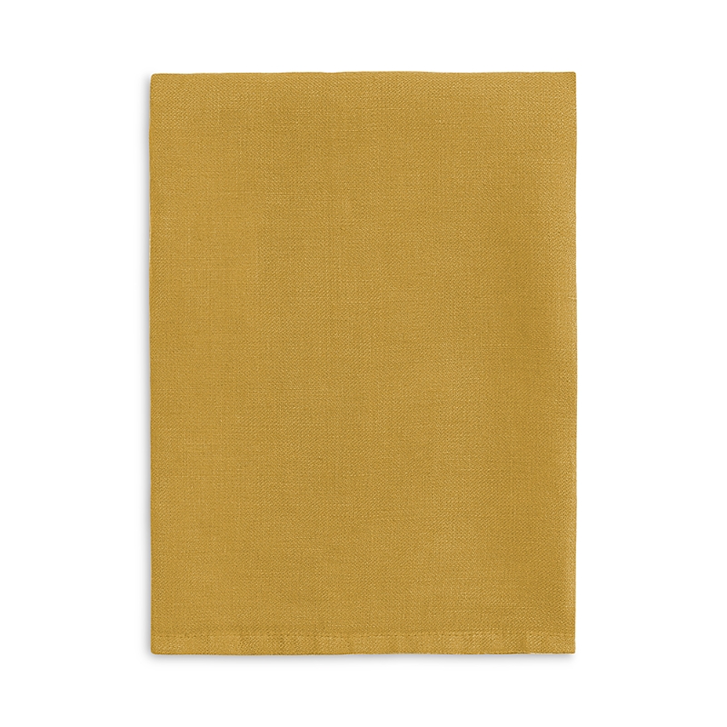 L'objet Linen Sateen Napkins, Set Of 4 In Mustard