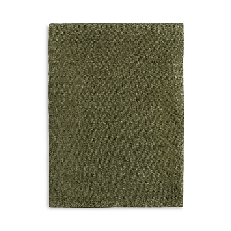 L'objet Linen Sateen Napkins, Set Of 4 In Olive
