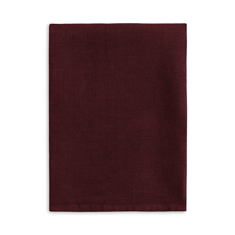 L'objet Linen Sateen Napkins, Set Of 4 In Wine