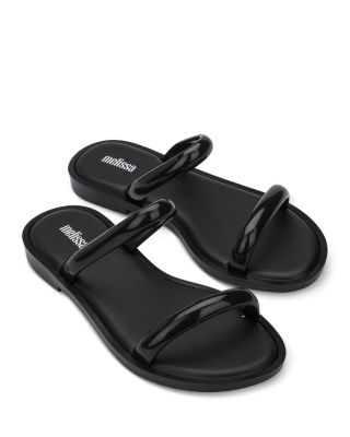 melissa pop of color slide sandals