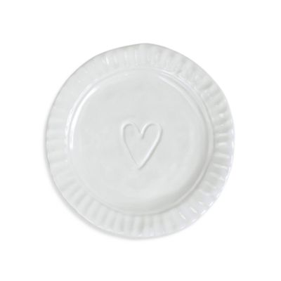 Pietra Serena Heart Plate