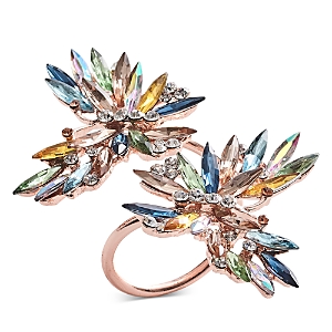 Shop Kim Seybert Butterflies Napkin Ring, Set Of 4 In Multi