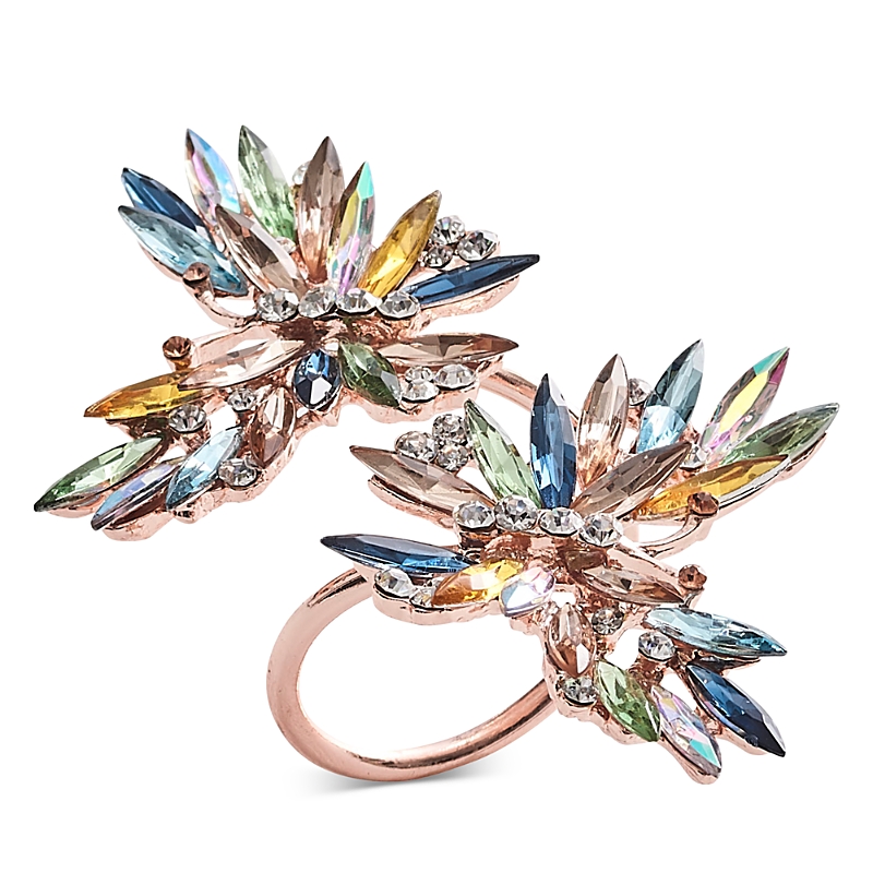 Kim Seybert Butterflies Napkin Ring, Set Of 4 In Multi