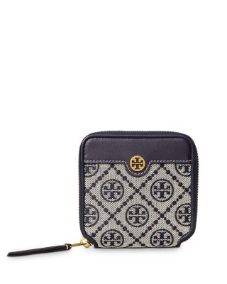 tory burch wallet blue