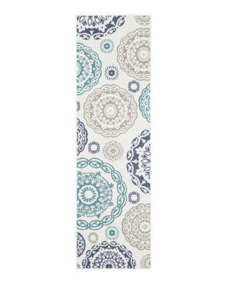 Surya Alfresco Alf-9665 Runner Area Rug, 2'5 x 11'10